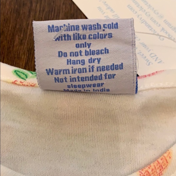 NWT Eyelet & Ivy Estelle Pima Romper in Pineapple Punch - size 14 - price firm - Picture 3 of 7